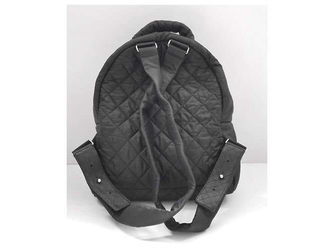 Mochila de nylon Chanel Coco Cocoon Negro - vista 5