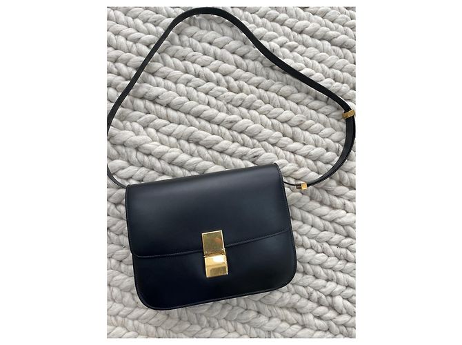 Céline Classic box médium noir - vue 2