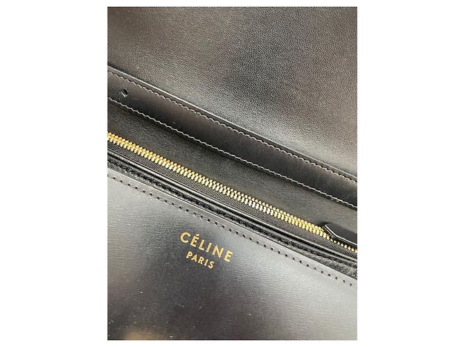 Céline Classic box médium noir - vue 4
