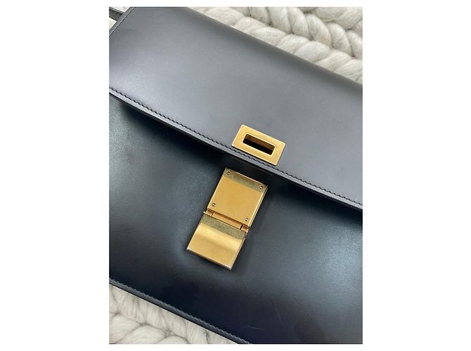 Céline Classic box médium noir - vue 6