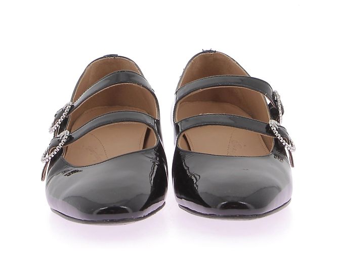 CHATELLES Bailarinas T.UE 38.5 Cuero Negro - vista 4