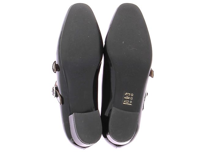 CHATELLES Bailarinas T.UE 38.5 Cuero Negro - vista 7