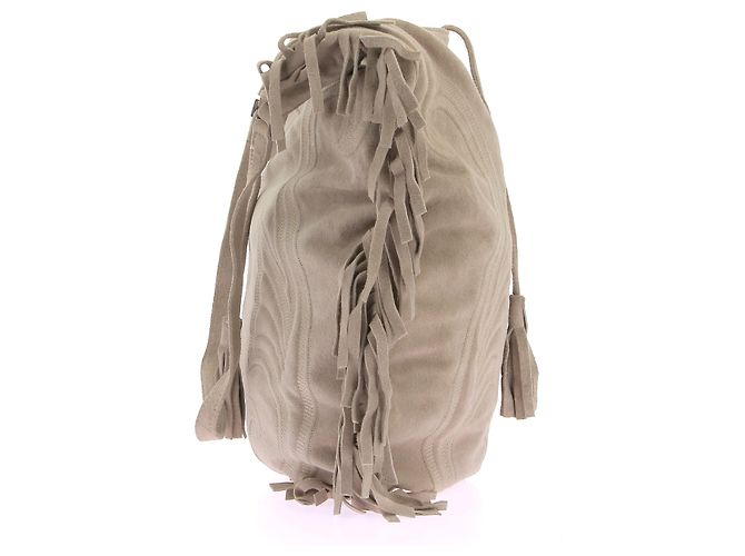 MINORITY Bolsos T.  ante Beige - vista 5