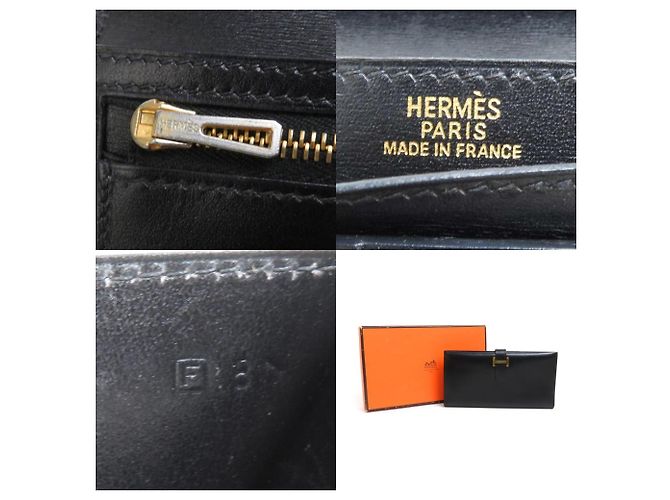 Hermès Béarn Nero - vista 4