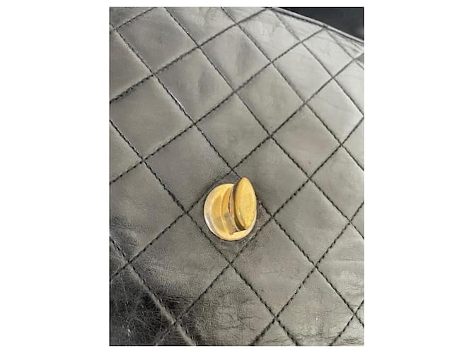 Chanel Zeitlos Schwarz Gold hardware - Ansicht 10
