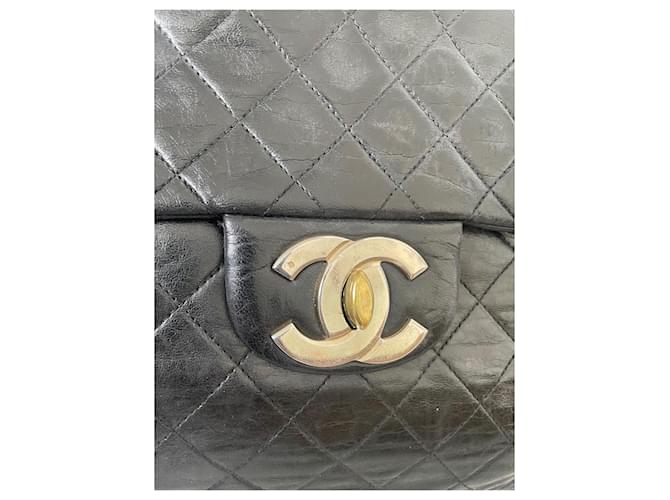 Chanel Zeitlos Schwarz Gold hardware - Ansicht 14