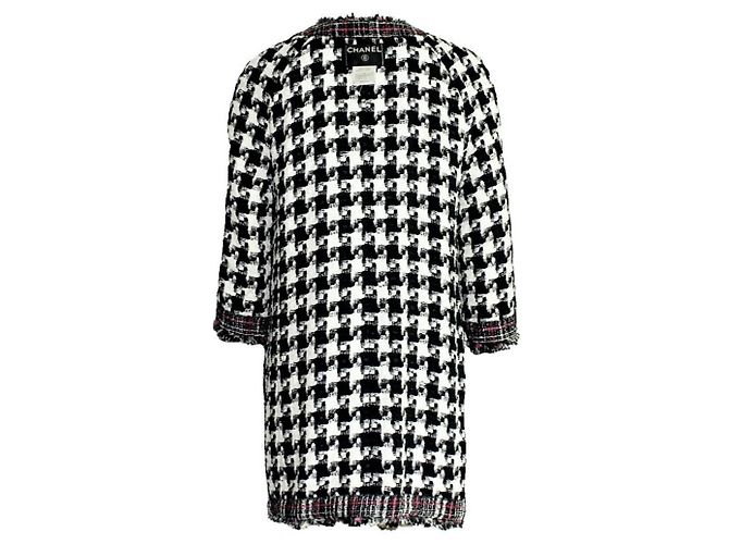 Chanel Abrigo de tweed de doble cara Multicolor - vista 3
