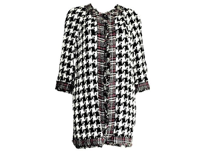 Chanel Abrigo de tweed de doble cara Multicolor - vista 5