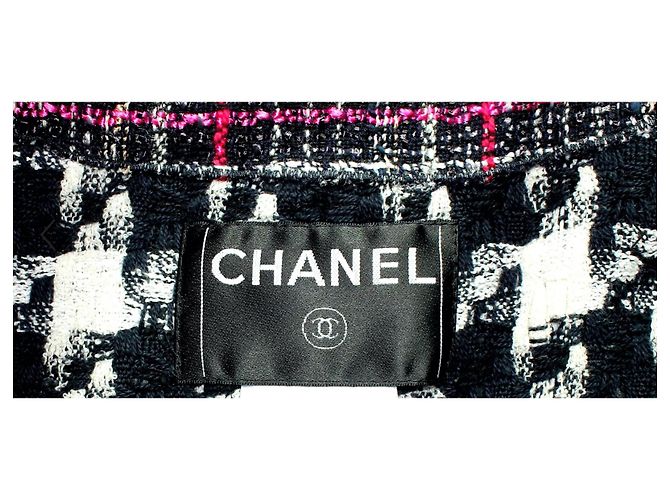 Chanel Abrigo de tweed de doble cara Multicolor - vista 6