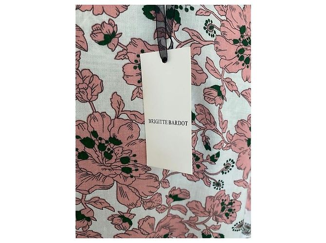 Autre Marque Blusa Brigitte Bardot con estampado floral de algodón Multicolor - vista 9