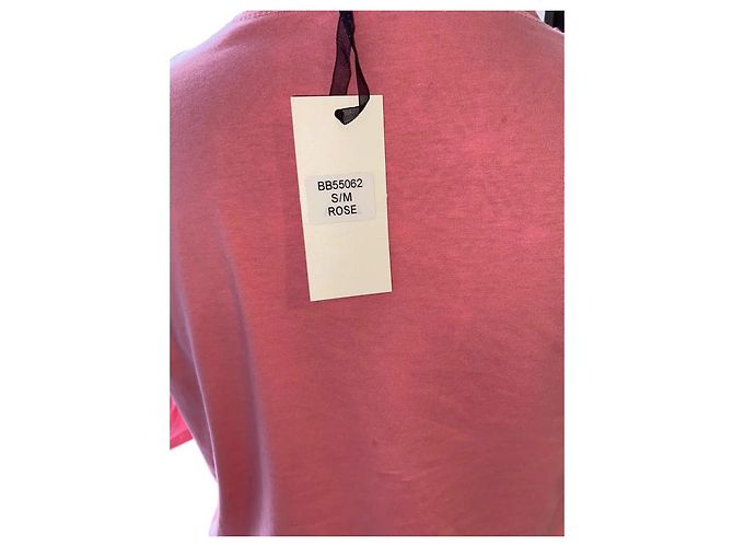 Autre Marque Camiseta Brigitte Bardot rosa de algodón - vista 6