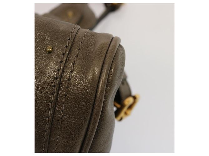 Chloé Borsa a tracolla Chloe Paddington in pelle marrone Auth 73238 - vista 16