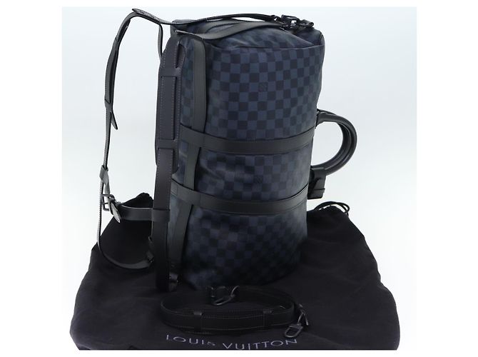 LOUIS VUITTON Damier Cobalt Keepall A Do Borsa Boston 3 vie N23361 LV Auth 73350S - vista 12