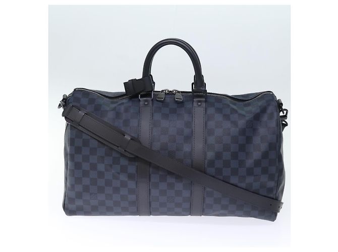 LOUIS VUITTON Damier Cobalt Keepall A Do Borsa Boston 3 vie N23361 LV Auth 73350S - vista 28