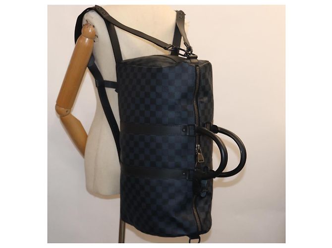 LOUIS VUITTON Damier Cobalt Keepall A Do Borsa Boston 3 vie N23361 LV Auth 73350S - vista 29