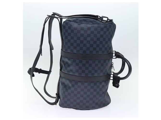 LOUIS VUITTON Damier Cobalt Keepall A Do Borsa Boston 3 vie N23361 LV Auth 73350S - vista 3
