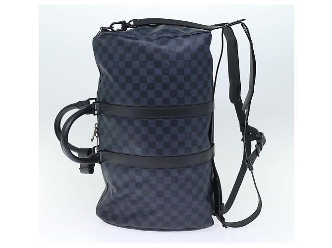LOUIS VUITTON Damier Cobalt Keepall A Do Borsa Boston 3 vie N23361 LV Auth 73350S - vista 4