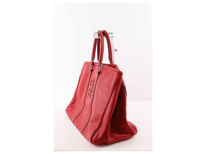 Carolina Herrera Cabas en cuir - vue 3
