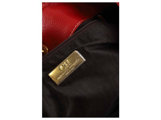 Carolina Herrera Cabas en cuir - vue 5