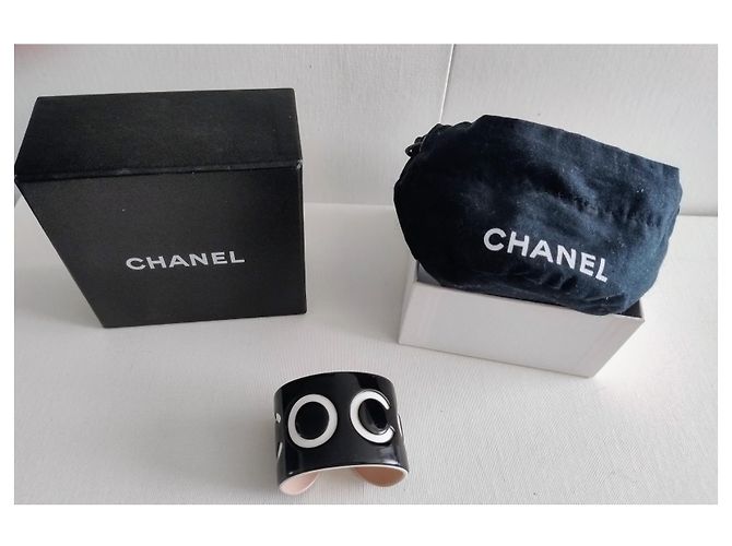 Cambon Chanel Ärmelabschluss Schwarz - Ansicht 19