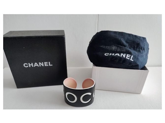 Cambon Chanel Ärmelabschluss Schwarz - Ansicht 20