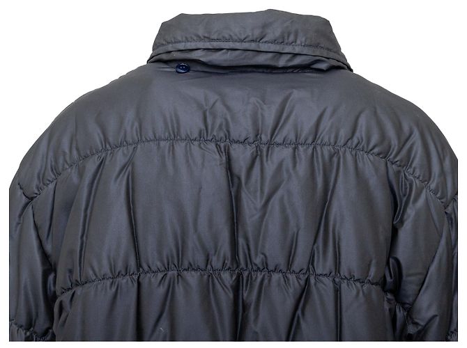 Autre Marque Colección Privada Ermanno Daelli Chaqueta de Seda y Plumas Negro - vista 5