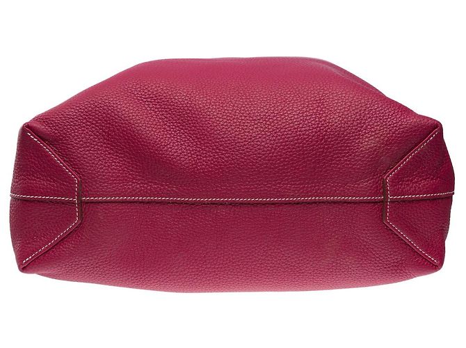 Double sens Hermès Borsa HERMES in Pelle Rossa - 101897 Rosso - vista 11