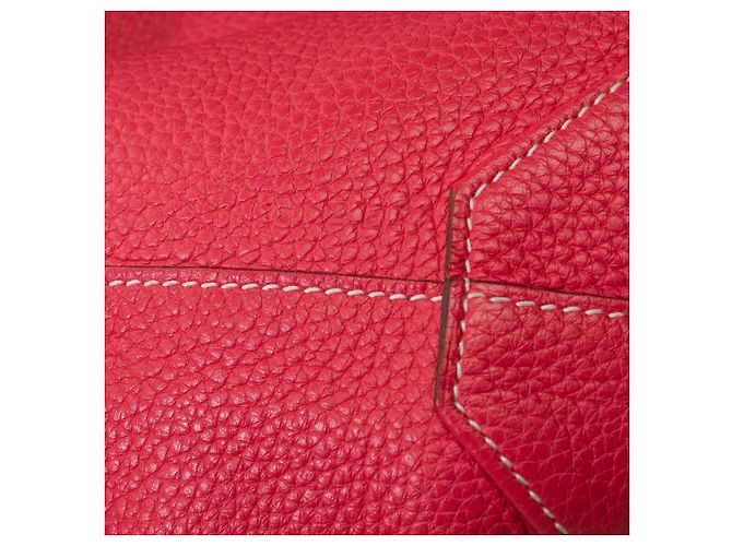 Double sens Hermès Borsa HERMES in Pelle Rossa - 101897 Rosso - vista 8