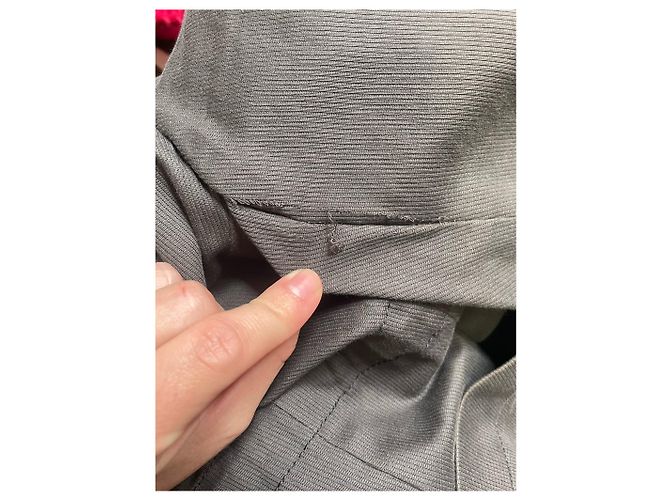 ISABEL MARANT Chaquetas T.International M Algodón Gris - vista 7