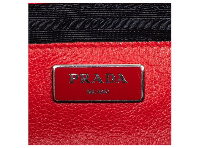 Tote PRADA Handtaschen T. Stoff Schwarz - Ansicht 10
