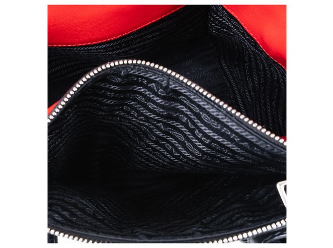 Tote PRADA Handtaschen T. Stoff Schwarz - Ansicht 14