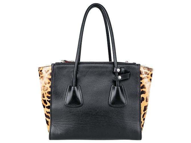 Tote PRADA Handtaschen T. Stoff Schwarz - Ansicht 5