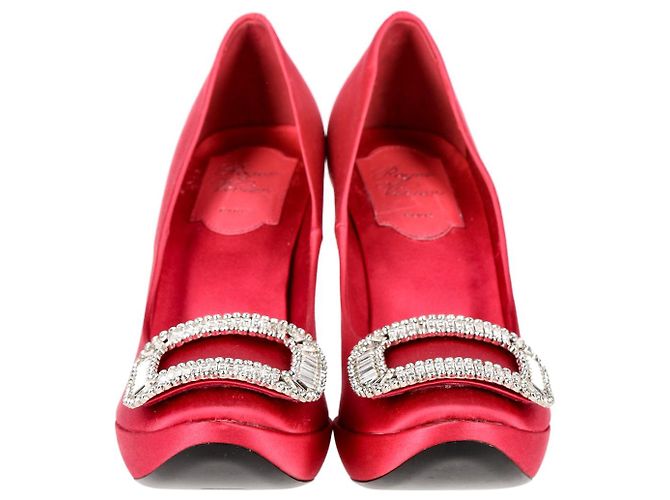 Roger Vivier Fersen Rot - Ansicht 3