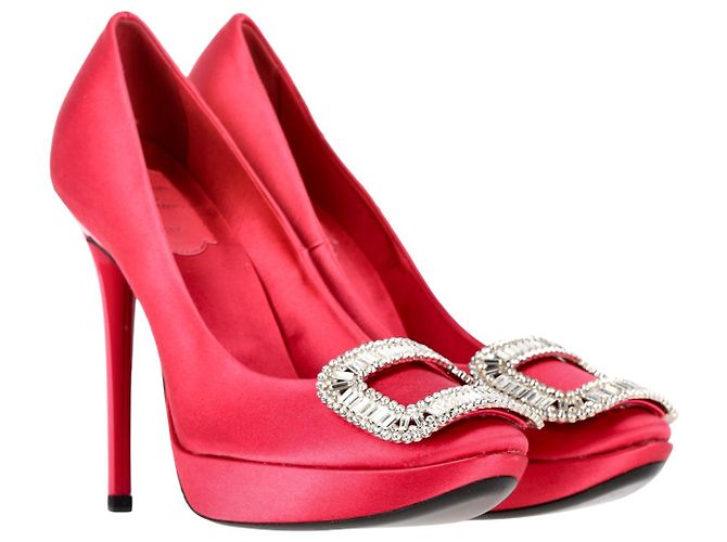 Roger Vivier Fersen Rot - Ansicht 4
