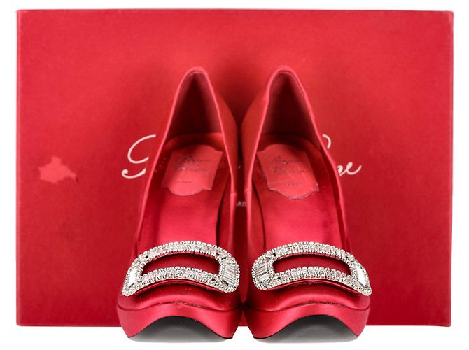 Roger Vivier Fersen Rot - Ansicht 7