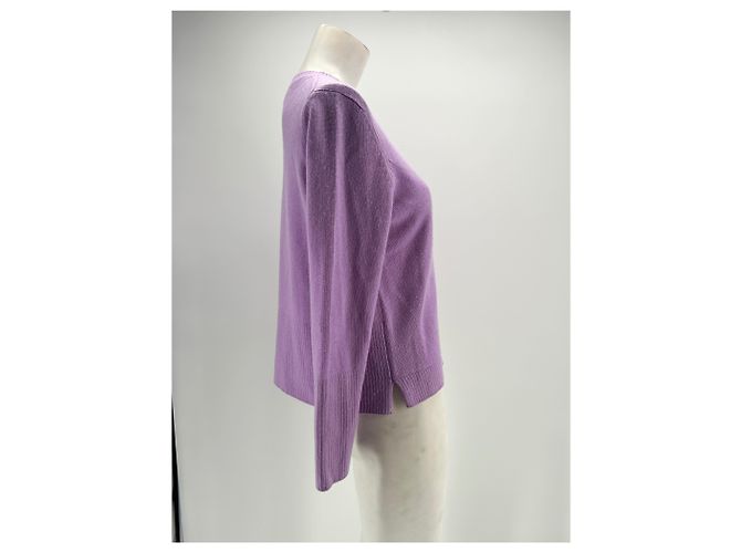 Autre Marque Chinti & Parker Strickwaren T.International XS Kaschmir Lila - Ansicht 3
