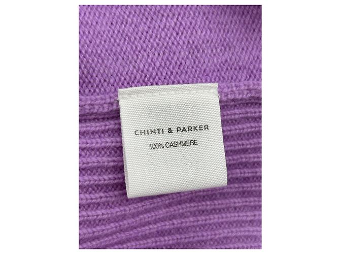 Autre Marque Chinti & Parker Strickwaren T.International XS Kaschmir Lila - Ansicht 6