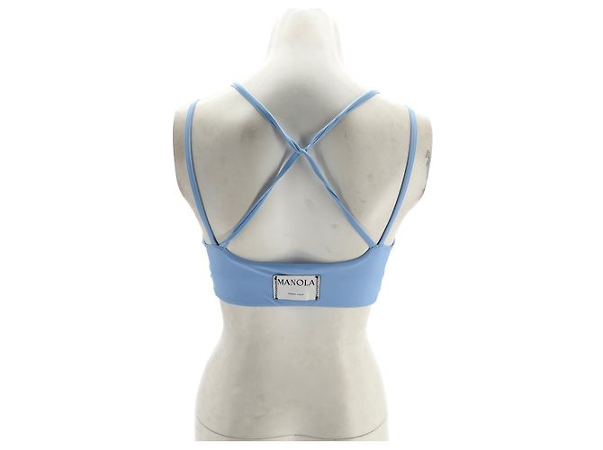 Autre Marque Manola tops T.International M Polyester Blau - Ansicht 2