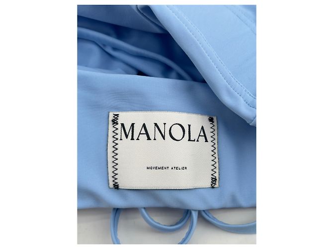 Autre Marque Manola tops T.International M Polyester Blau - Ansicht 5