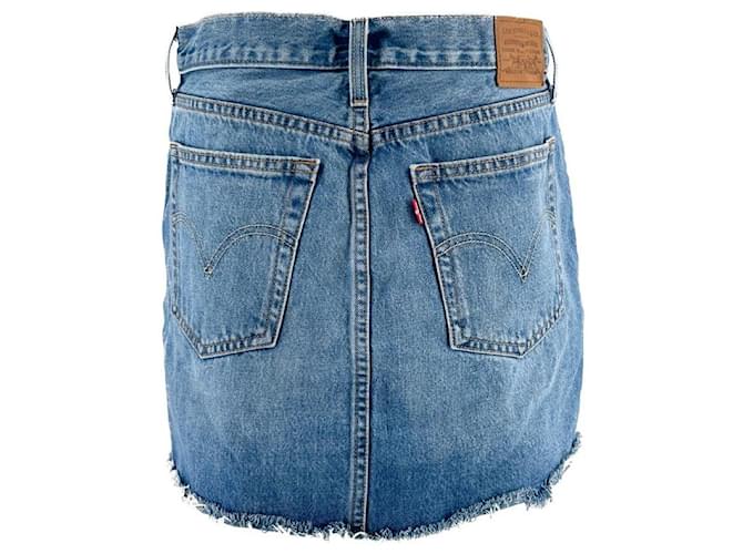 Faldas Levi's T.International M Algodón Azul - vista 2