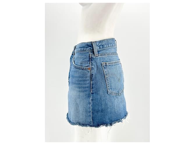 Faldas Levi's T.International M Algodón Azul - vista 3