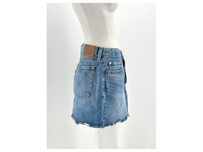 Faldas Levi's T.International M Algodón Azul - vista 4