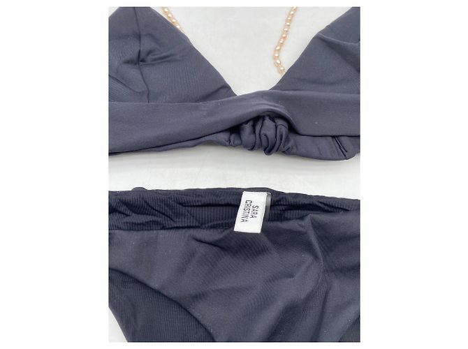 Autre Marque Sara Cristina Badebekleidung T.FR 40 Polyester Schwarz - Ansicht 3