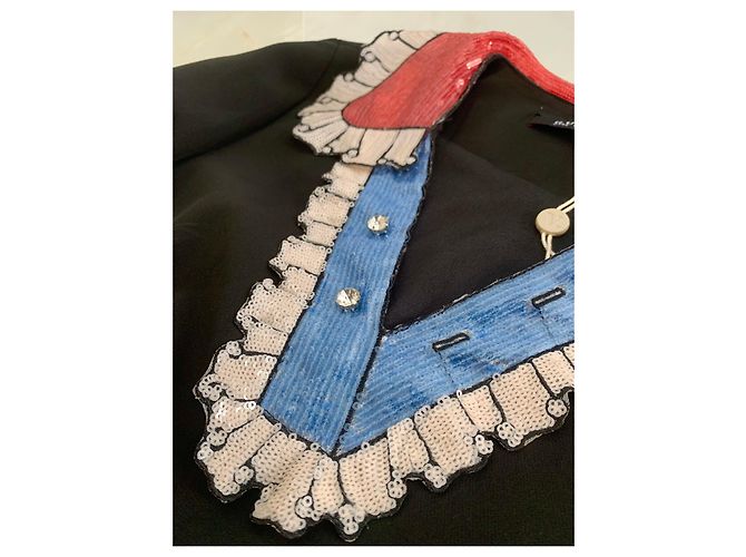 Gucci Kleid aus Baumwolle Schwarz - Ansicht 4