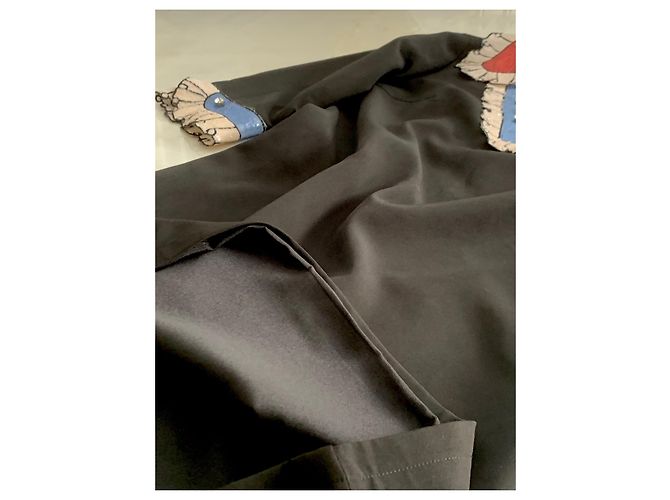 Gucci Kleid aus Baumwolle Schwarz - Ansicht 5