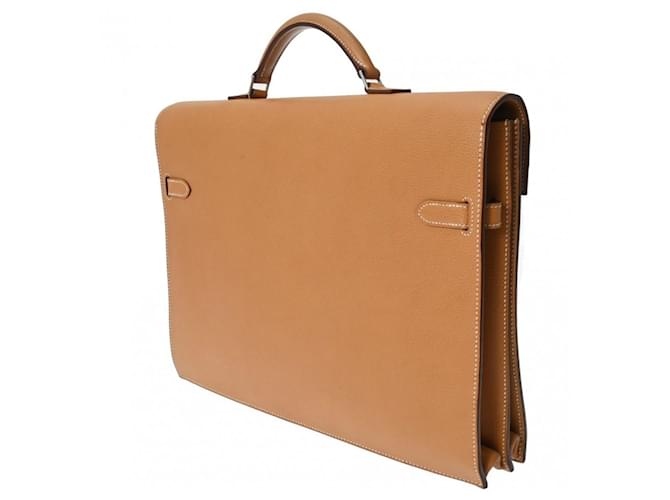 Kelly Hermès Sacs Porte-documents Marron - vue 2