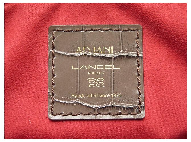 LANCEL ADJANI HANDTASCHE A03432 HANDTASCHE AUS KROKOLEDER MIT SCHULTERHALTER - Ansicht 17