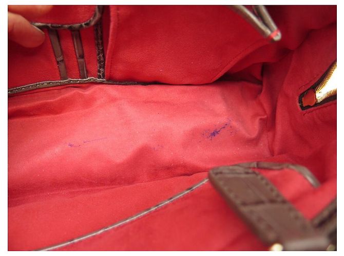 LANCEL ADJANI HANDTASCHE A03432 HANDTASCHE AUS KROKOLEDER MIT SCHULTERHALTER - Ansicht 20