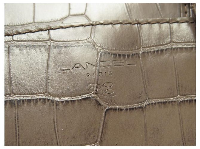 LANCEL ADJANI HANDTASCHE A03432 HANDTASCHE AUS KROKOLEDER MIT SCHULTERHALTER - Ansicht 7