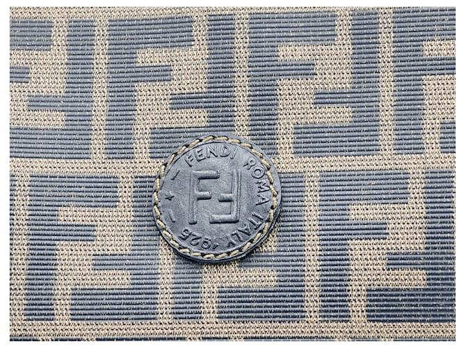 Bolso Fendi Double Zucca Neverfull Castaño - vista 6